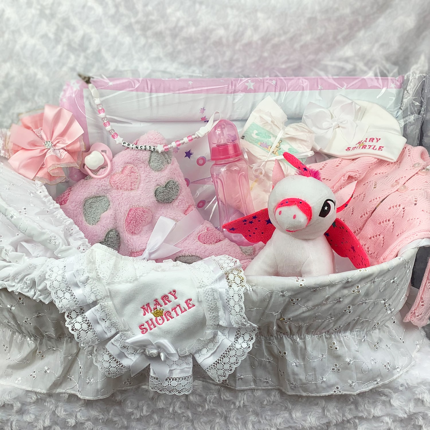 princess moses basket